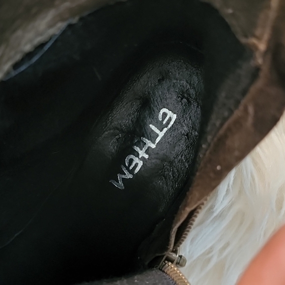 Ethem anthropologie army green booties - Picture 3 of 12